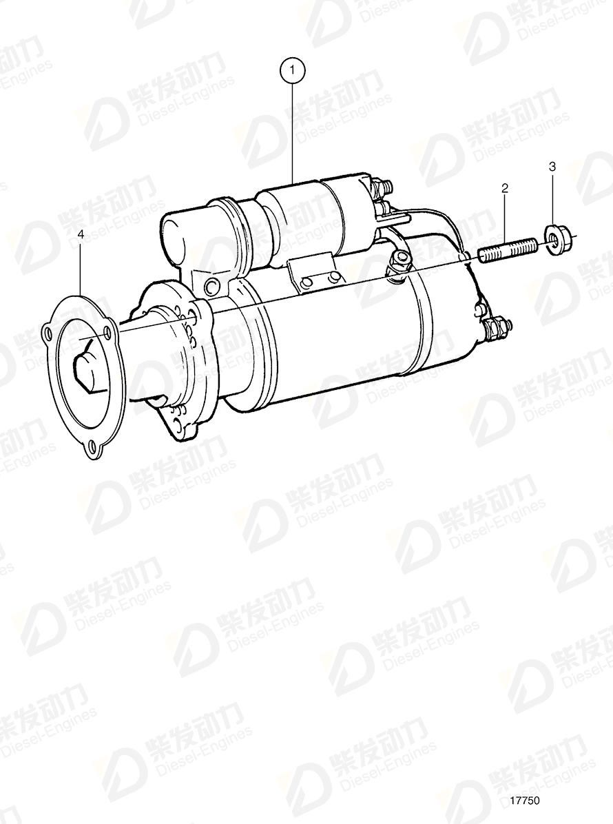 volvo penta Gasket 11032125 Drawing volvo penta Gasket 11032125 Drawing